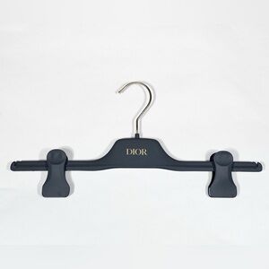 Dior Charcoal/Navy blue pant Hanger with Gold Logo